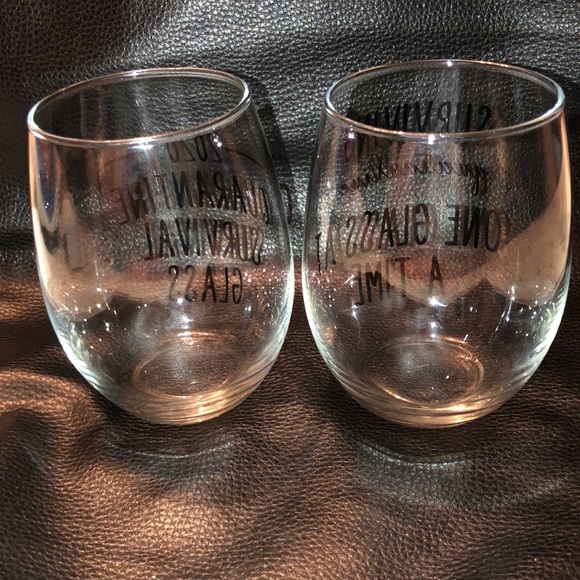 Stemless Wine Glasses (set of 2) - Picture 4 of 5